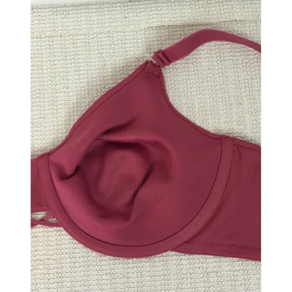 Vanity Fair Bra Size 38D Full Coverage Rose With Lace Back Close Underwire - Picture 9 of 10